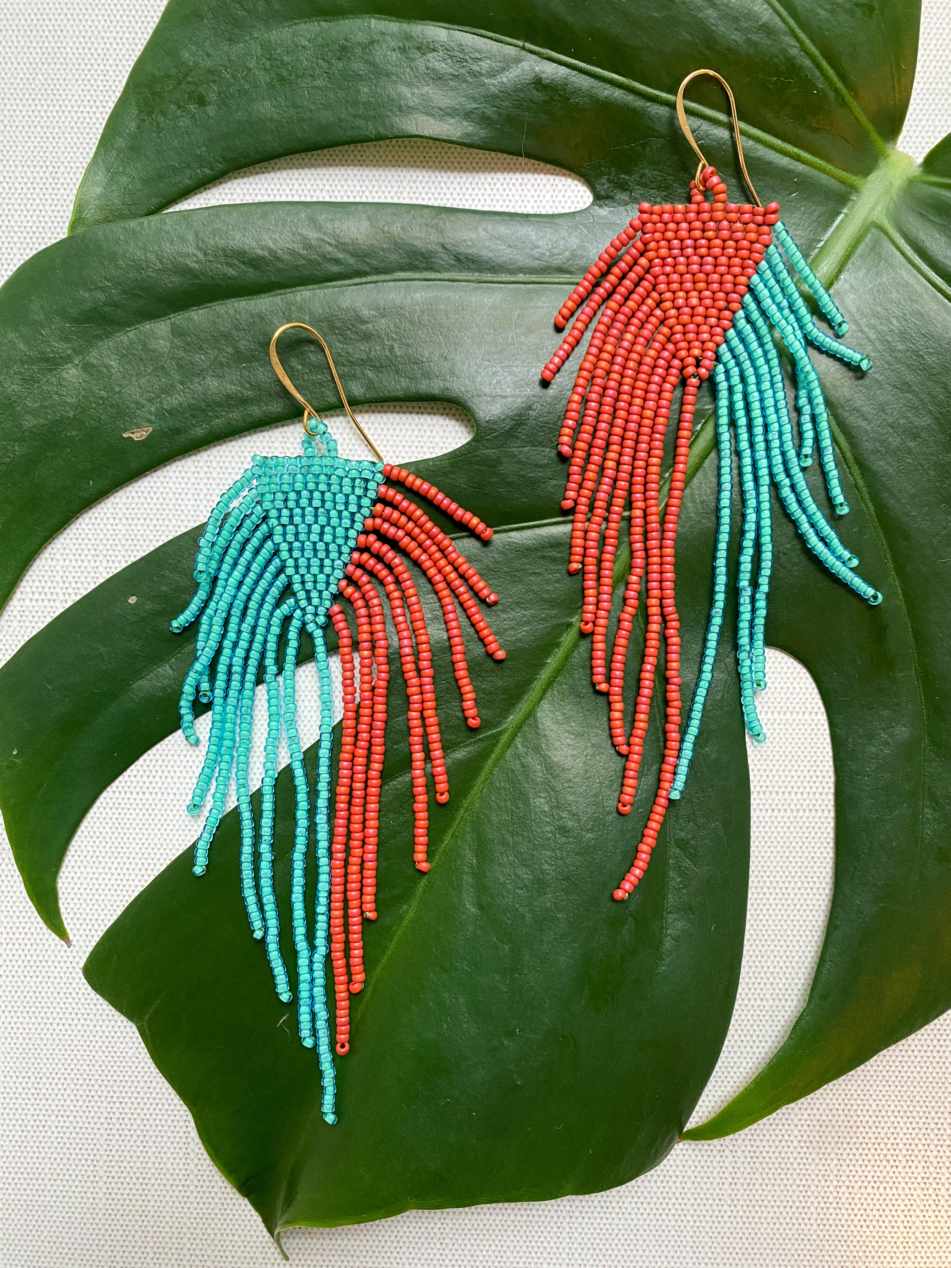 Gemini Fringe Earrings