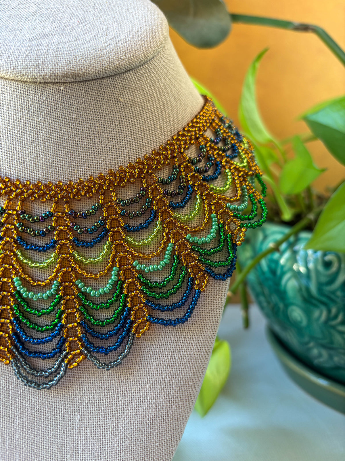 Cascada Bib Necklace - Selva
