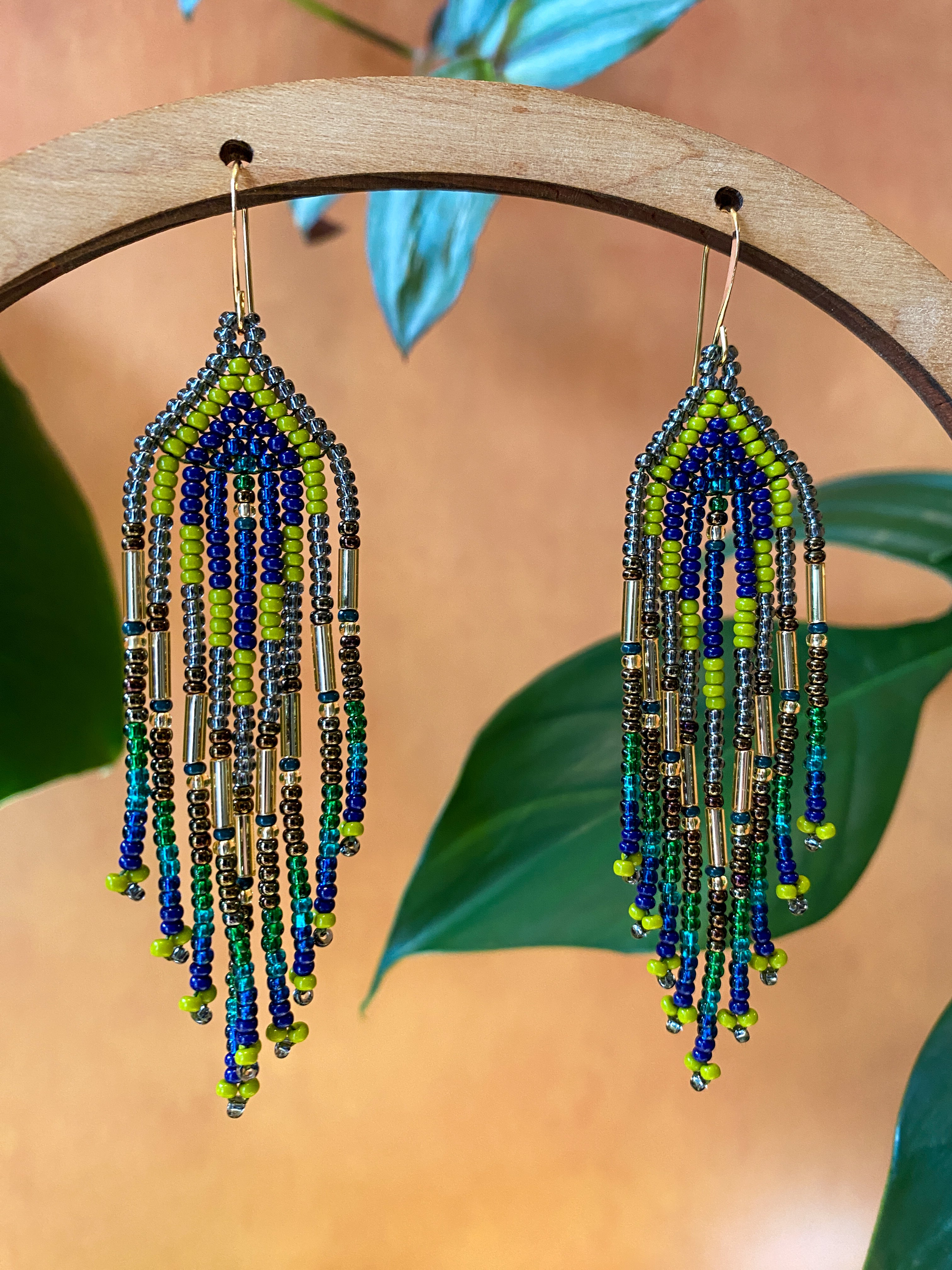 Plumitas Earrings - Jungle