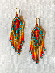 Plumitas Earrings - Sunrise