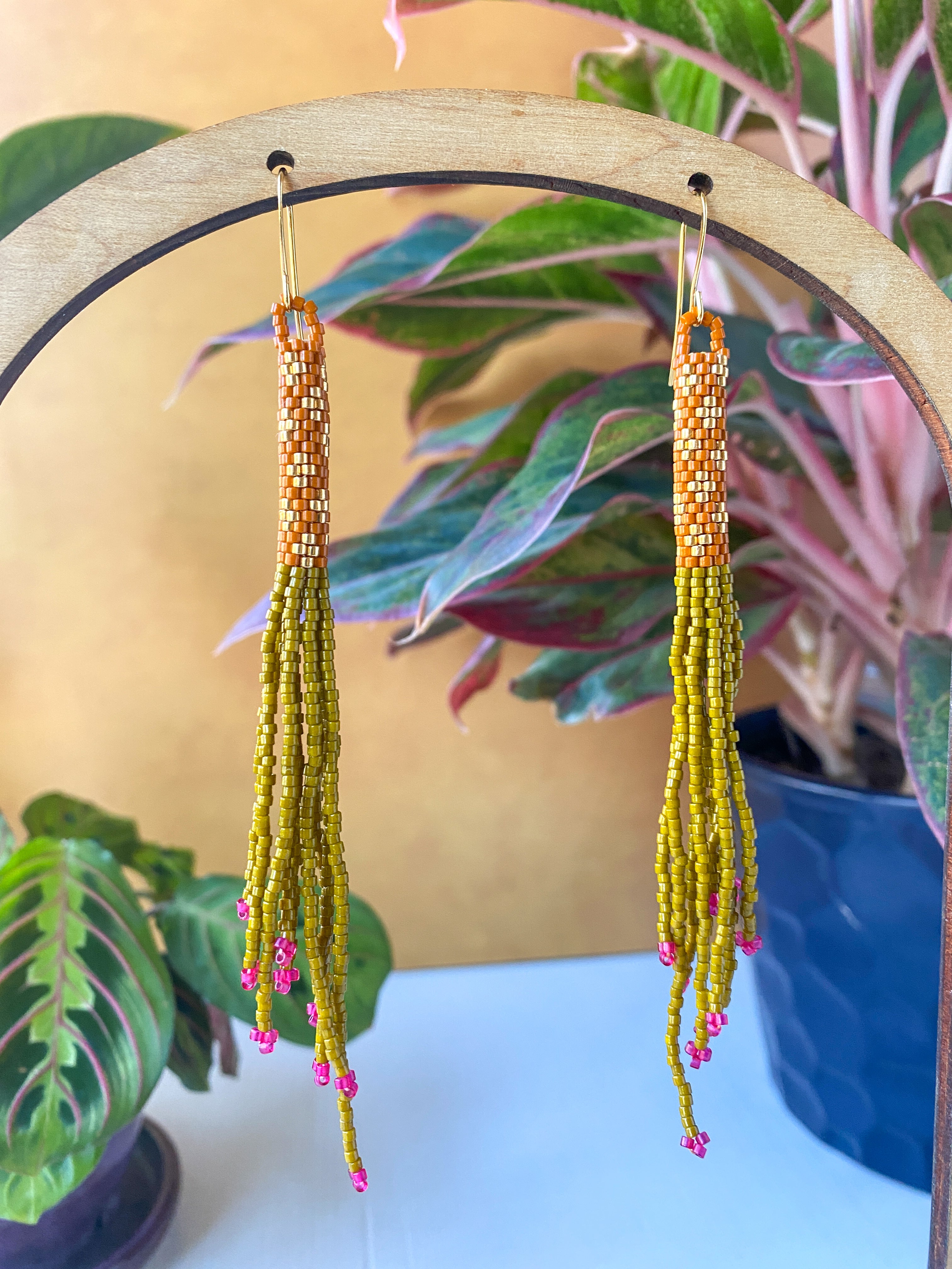 Eccentric Tassel Earrings