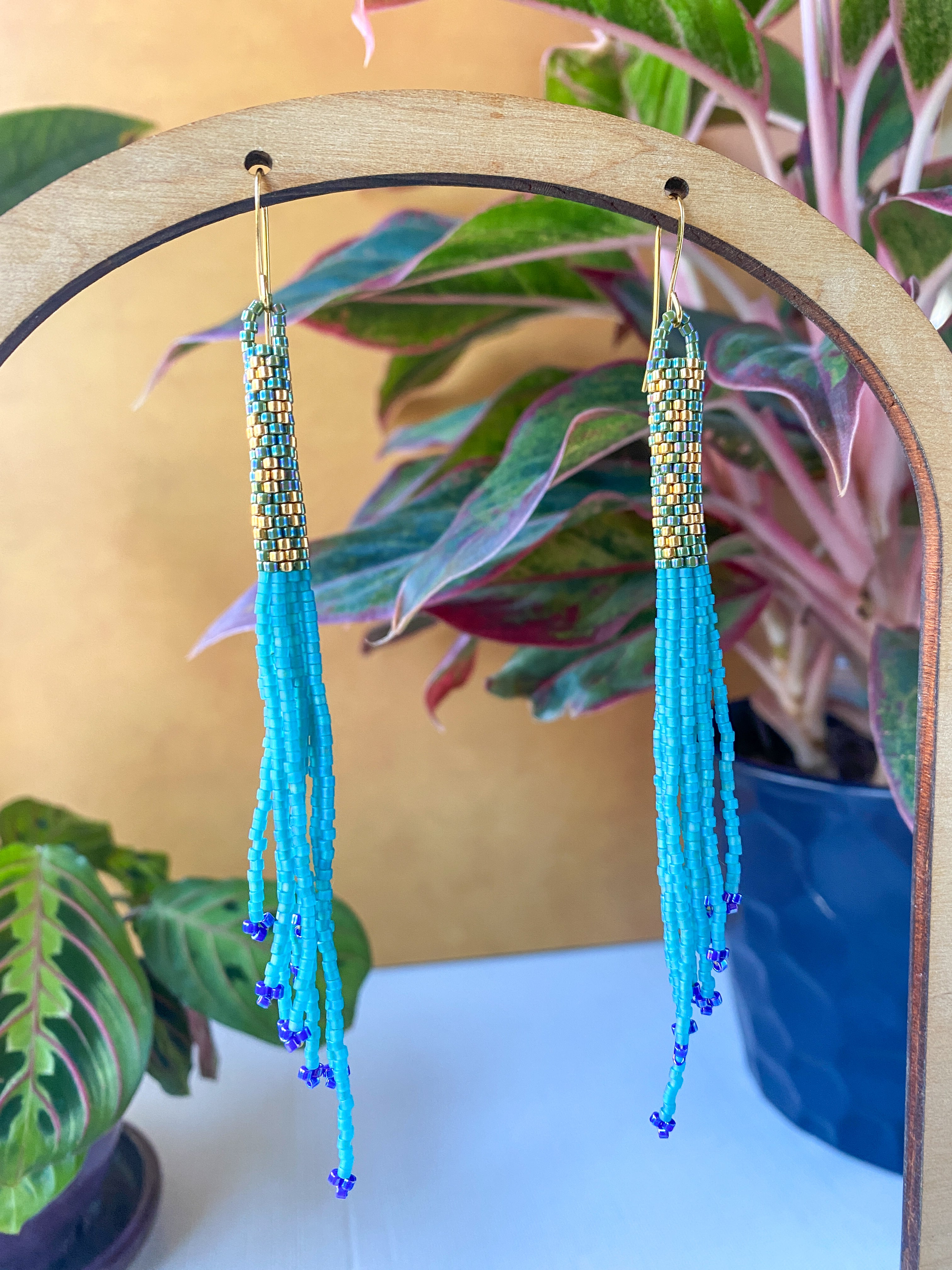 Eccentric Tassel Earrings