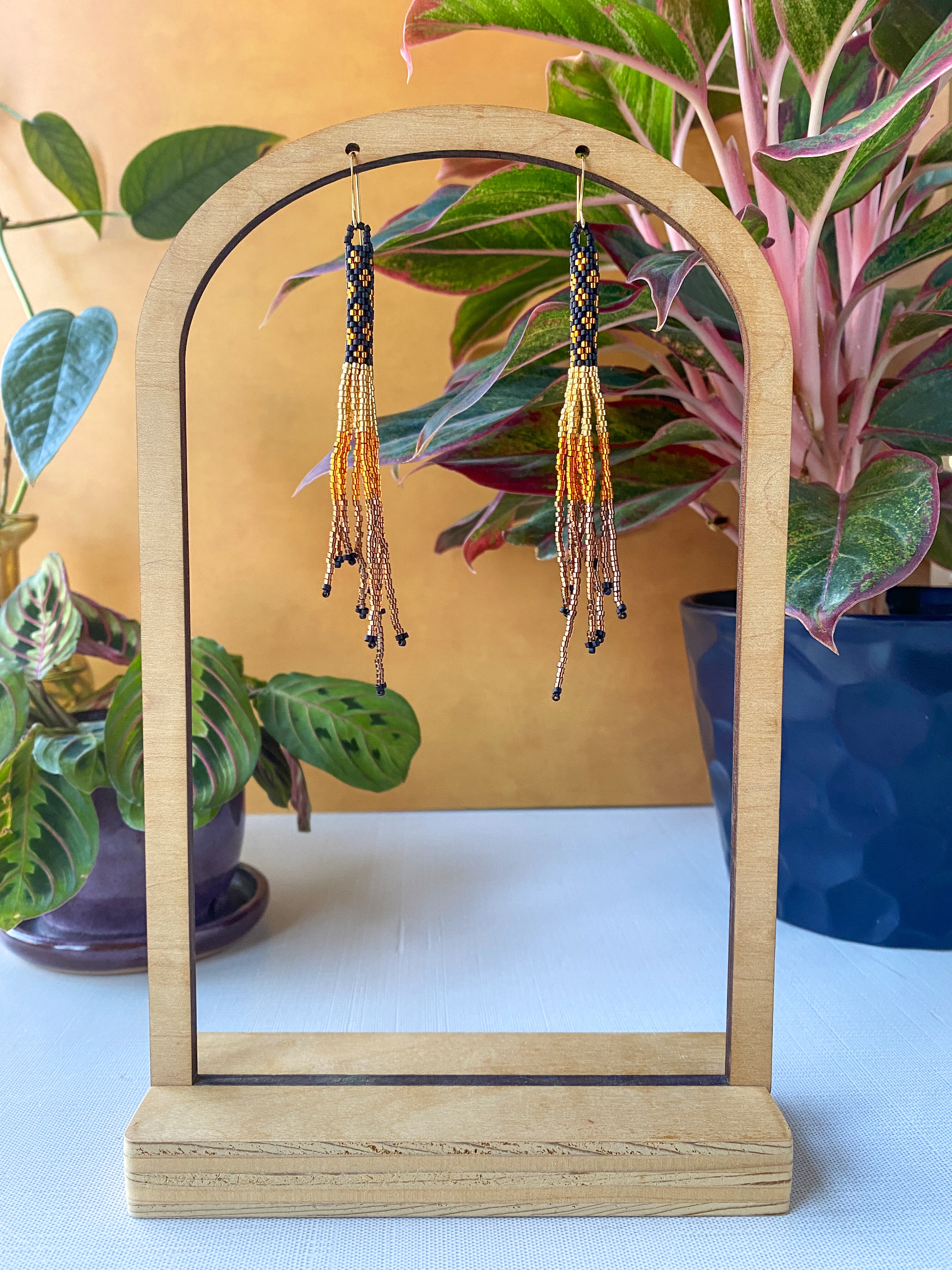 Eccentric Tassel Earrings