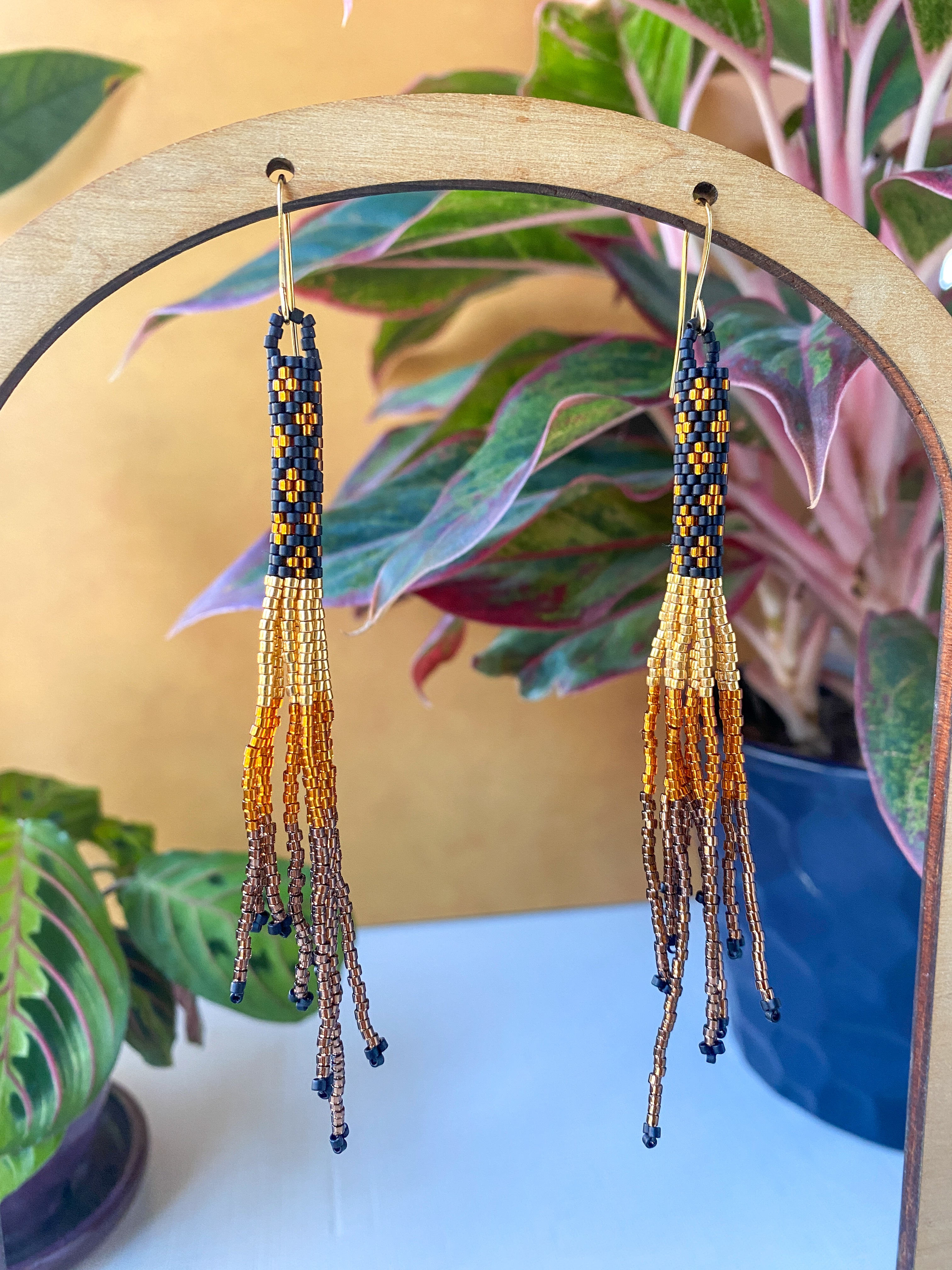 Eccentric Tassel Earrings